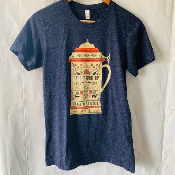 Bella Canvas Tops - Funny Graphic Oktoberfest Short Sleeve Tee Shirt